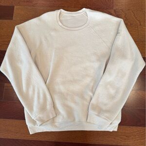 ALO Yoga Cream Fleece Pullover